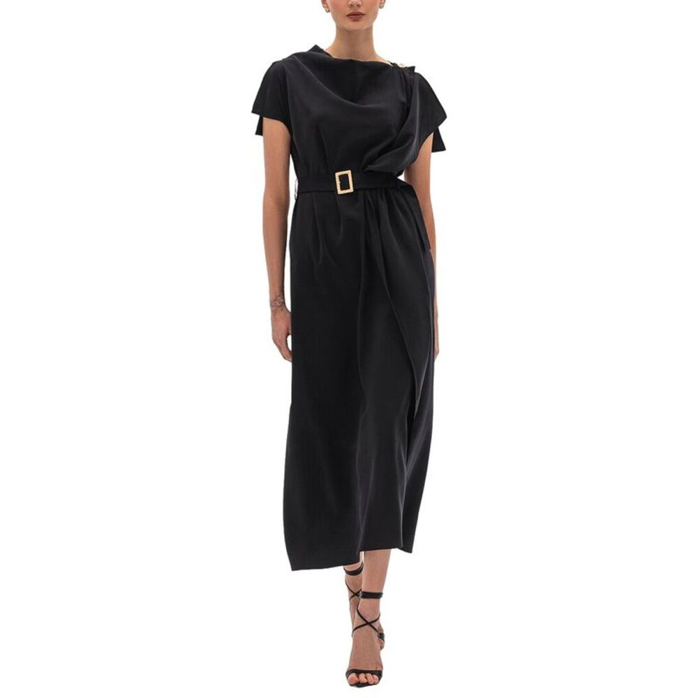 Bgl Womens A-Line Dress, Black